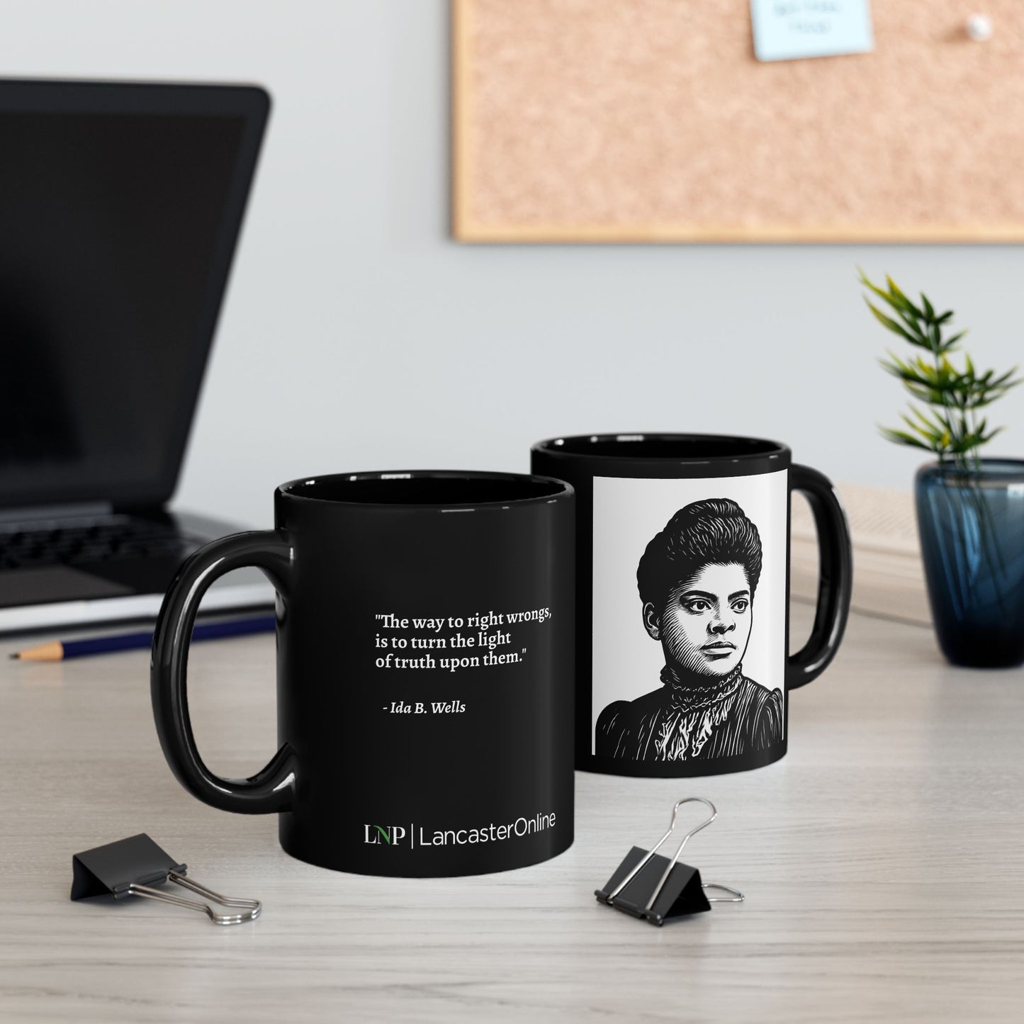 "Light of Truth" Mug - Ida B. Wells Quote
