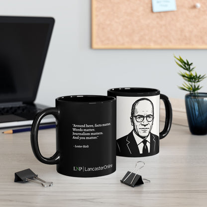 "Facts Matter” Mug - Lester Holt Quote