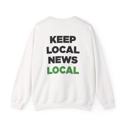 LNP Crewneck Sweatshirt – "Keep Local News Local"