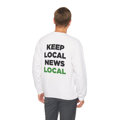 LNP Crewneck Sweatshirt – "Keep Local News Local"