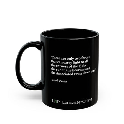 “Carry the Light” Mug - Mark Twain Quote