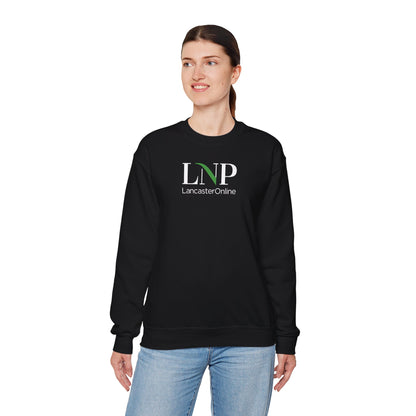 LNP Crewneck Sweatshirt | "Keep Local News Local" - Black