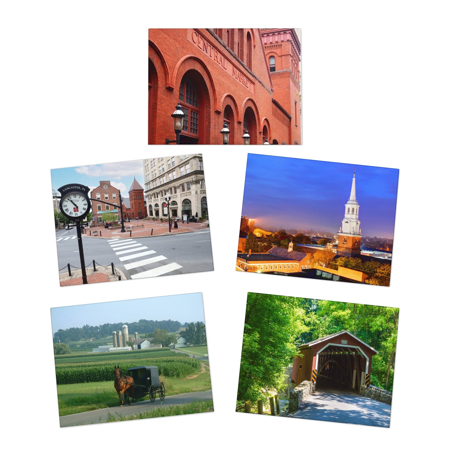 Lancaster County Scenic Greeting Cards - 5 pack