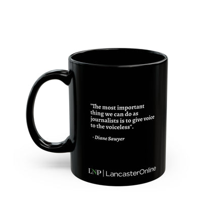 "Give Voice" Mug – Diane Sawyer Quote