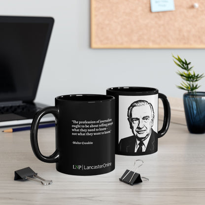 "Need To Know" Mug - Walter Cronkite Quote