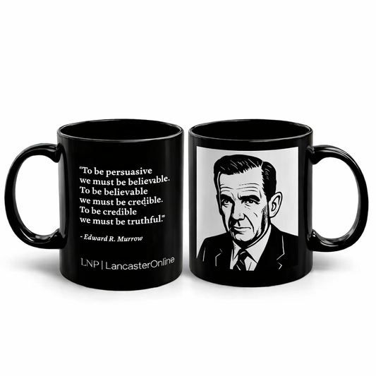 "Credible Brew” Mug - Edward Murrow  Quote